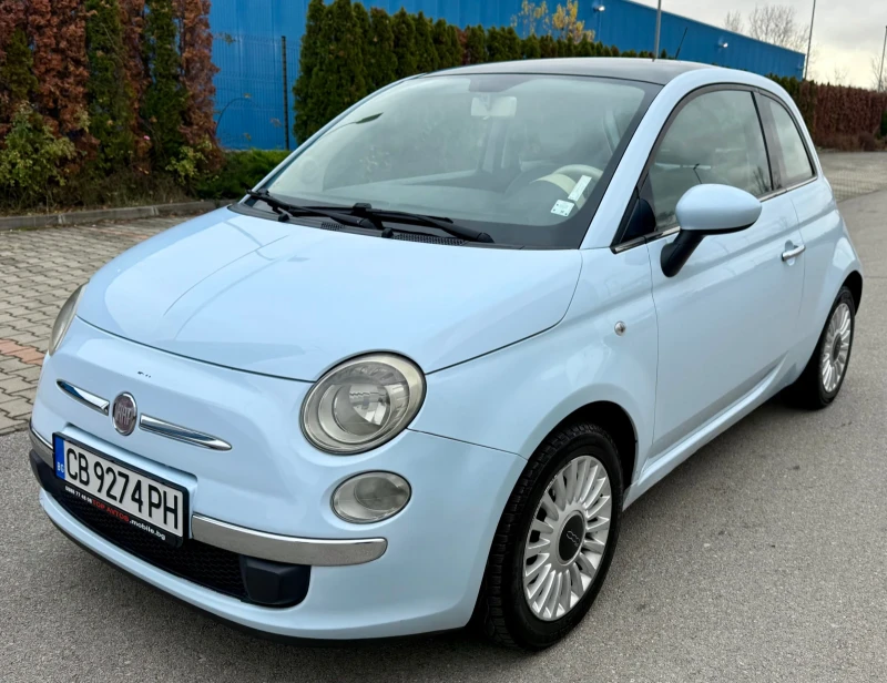 Fiat 500 1.4i/16V/100kc/6ck/ГАЗ/Панорама/Вс.платено!