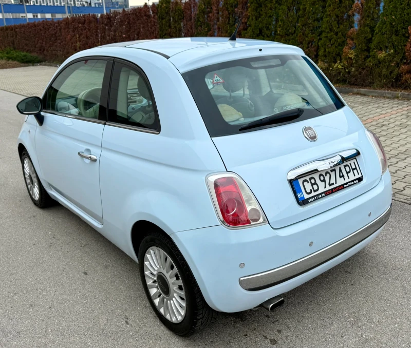 Fiat 500 1.4i/16V/100kc/6ck/ГАЗ/Панорама/Вс.платено!, снимка 6 - Автомобили и джипове - 52664156