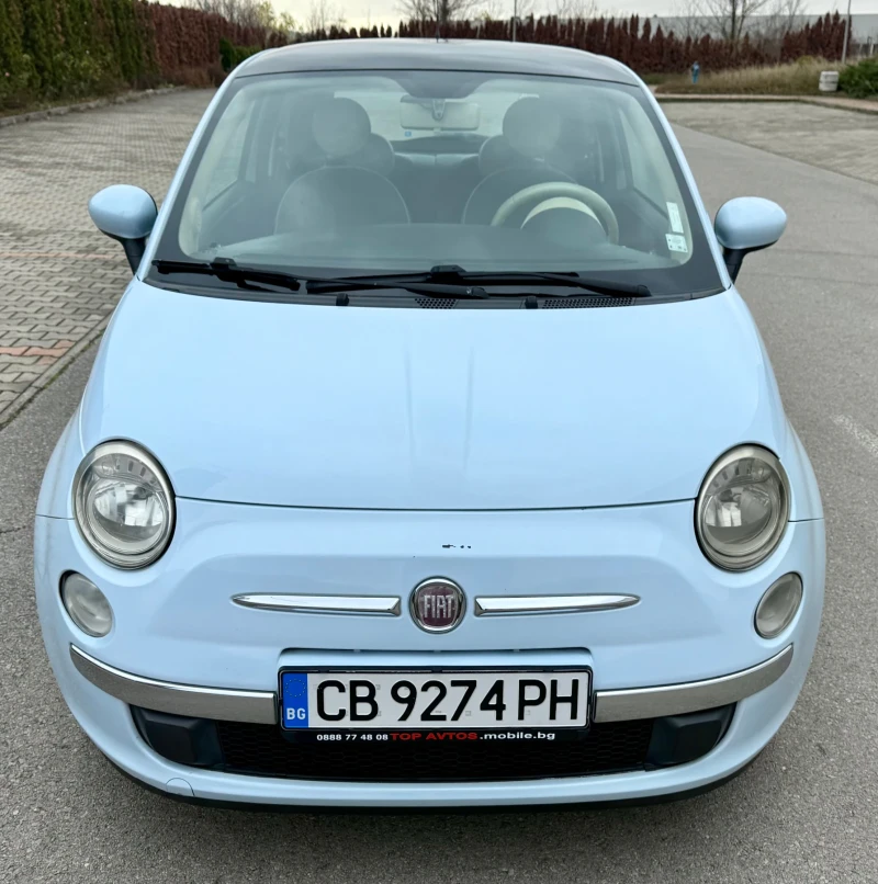 Fiat 500 1.4i/16V/100kc/6ck/ГАЗ/Панорама/Вс.платено!, снимка 2 - Автомобили и джипове - 52664156