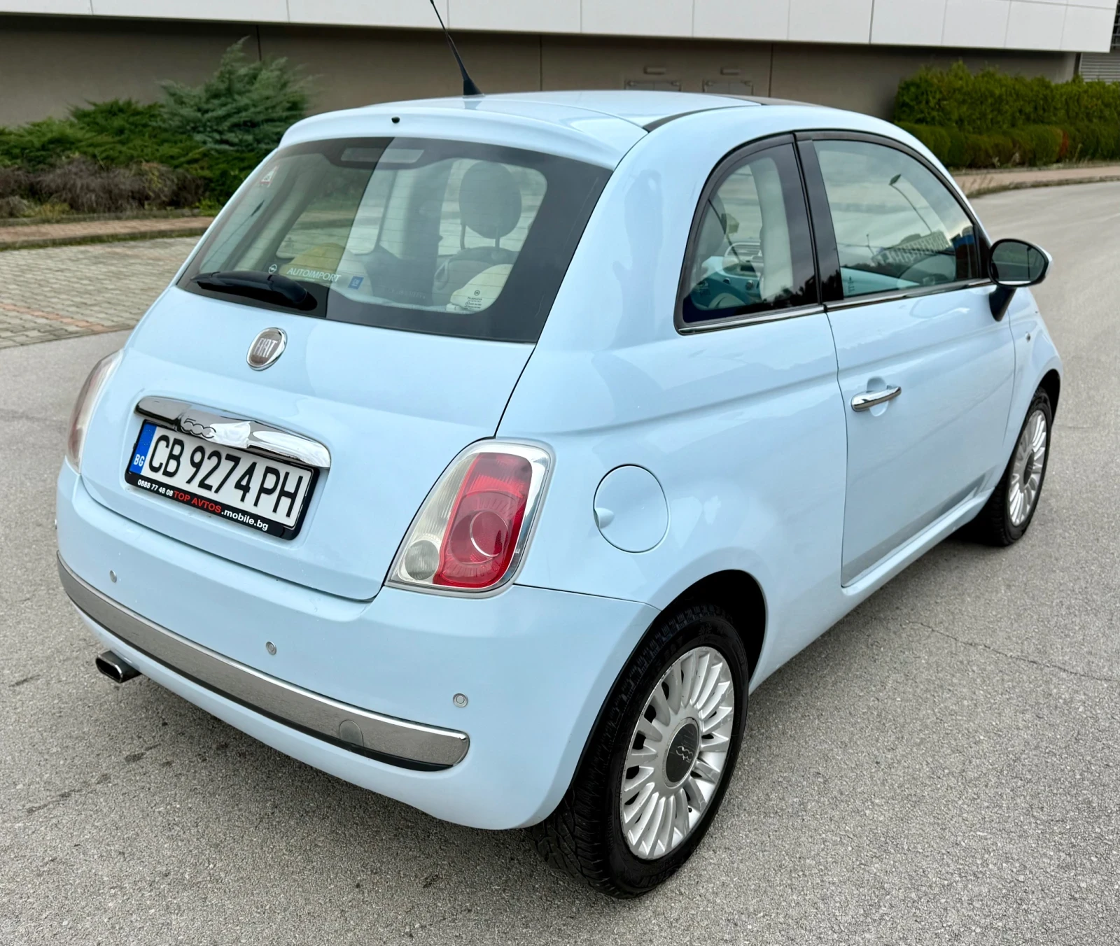 Fiat 500 1.4i/16V/100kc/6ck///.! | Mobile.bg   4