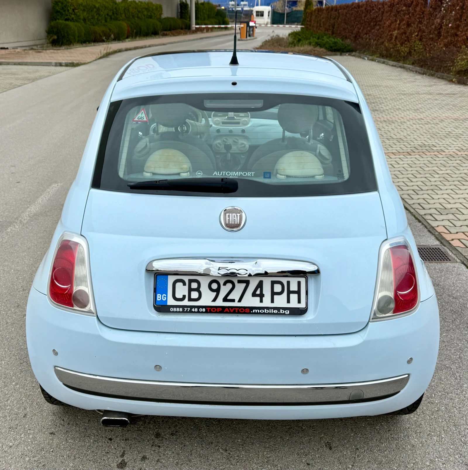 Fiat 500 1.4i/16V/100kc/6ck///.! | Mobile.bg   5