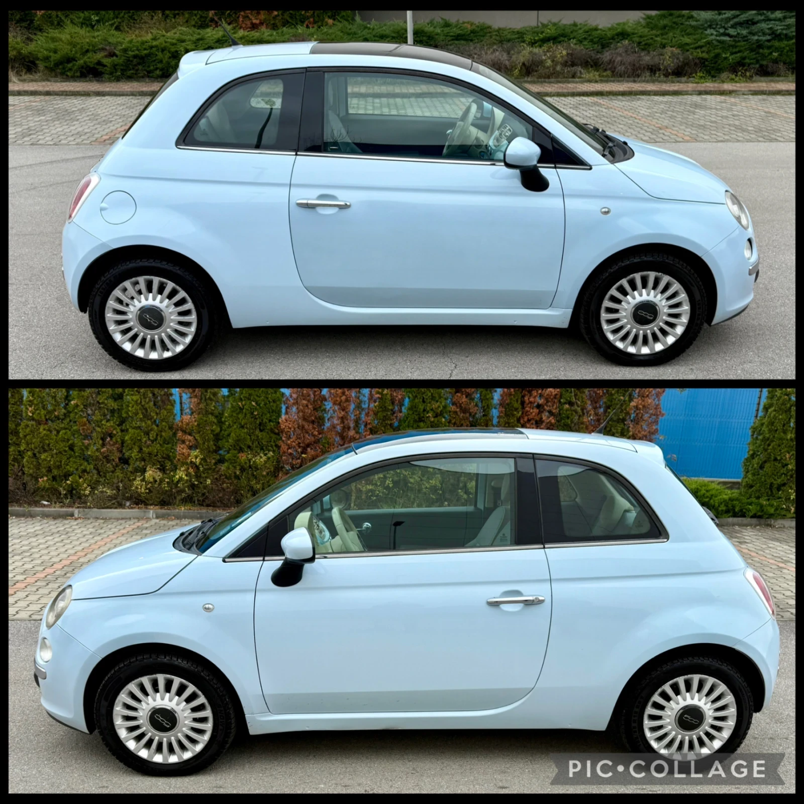 Fiat 500 1.4i/16V/100kc/6ck///.! | Mobile.bg   7