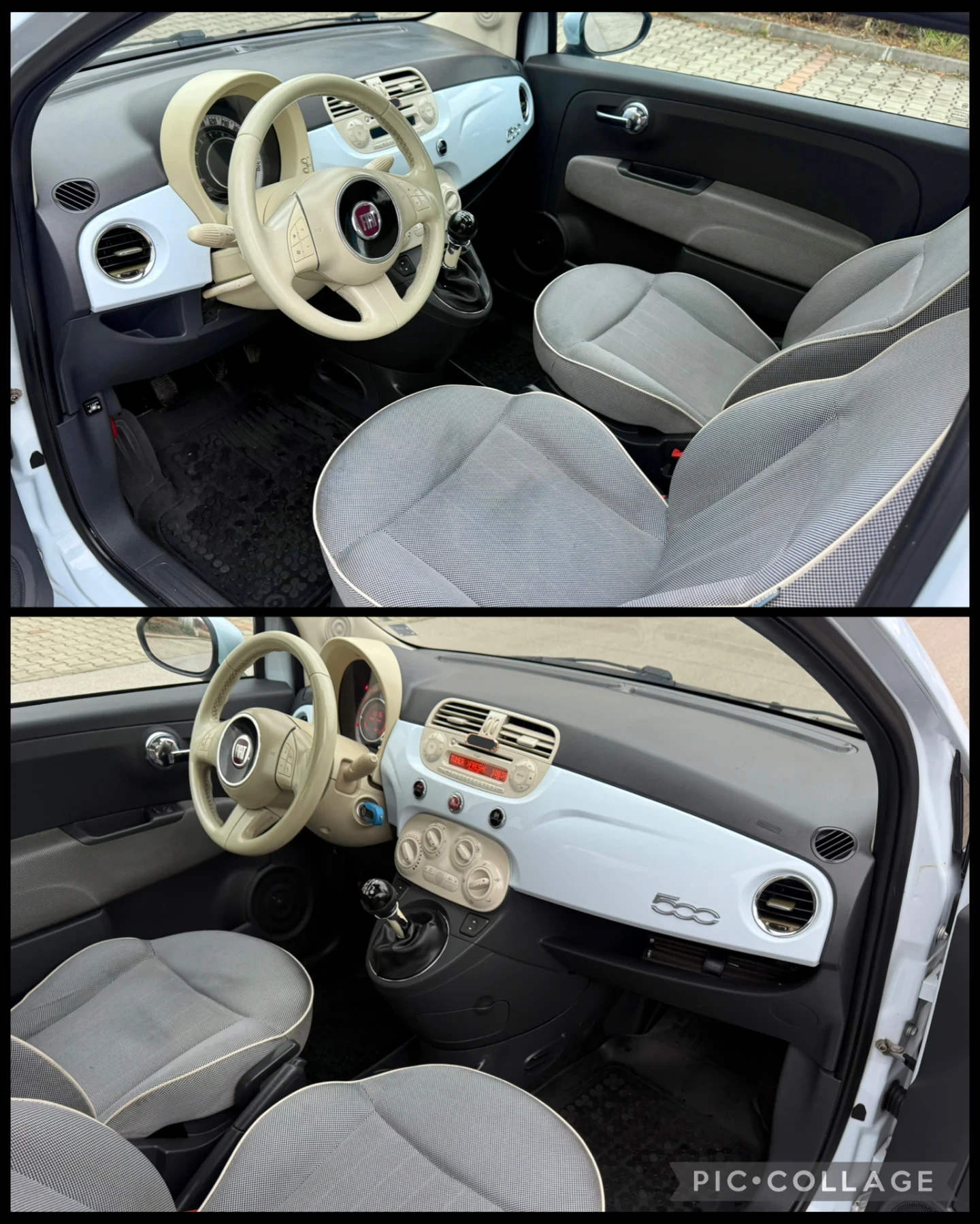 Fiat 500 1.4i/16V/100kc/6ck///.! | Mobile.bg   8