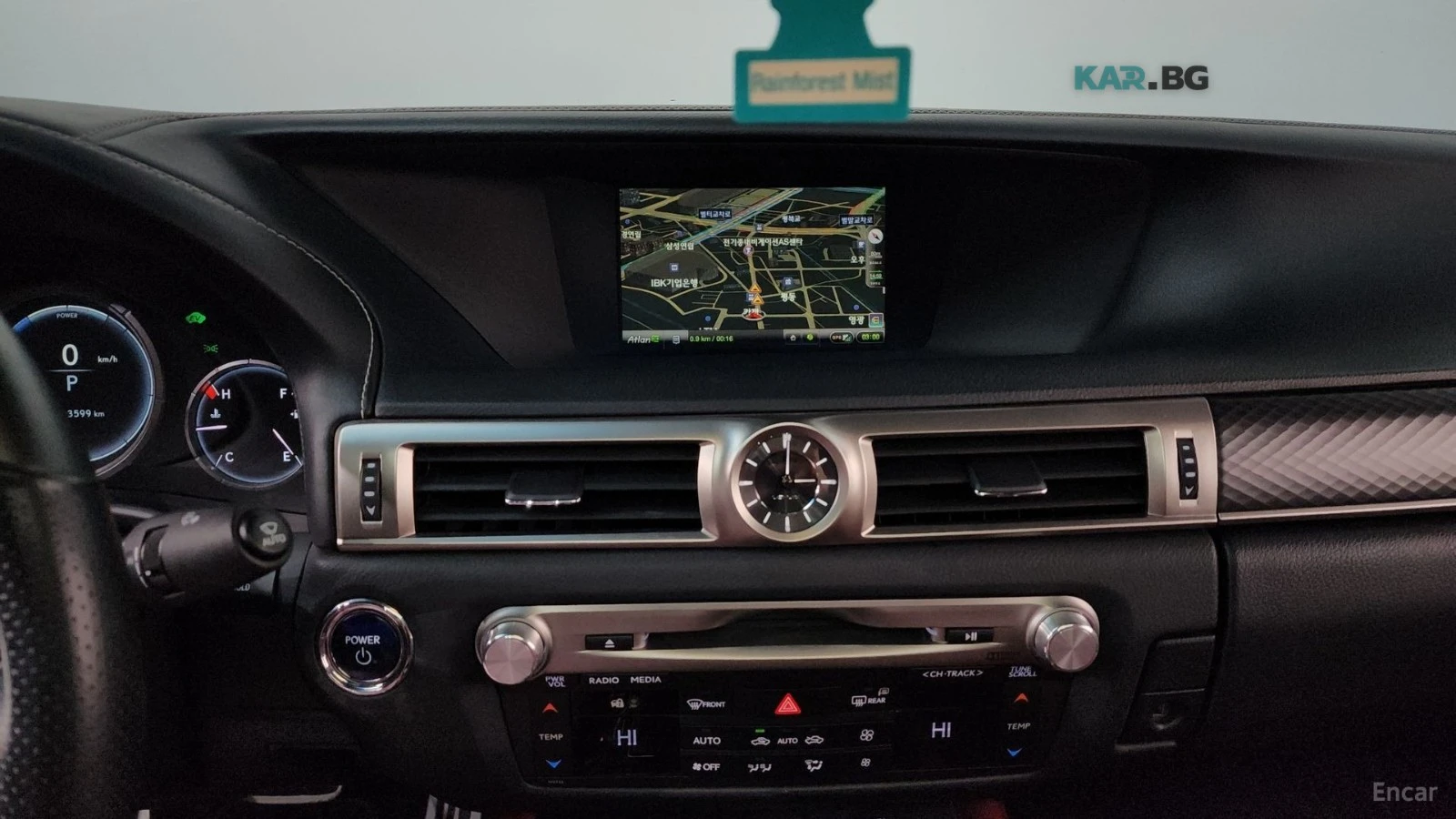 Lexus GS 450h * F-Sport* ПОДГРЕВ* ОБДУХВАНЕ* ШИБИДАХ* КАМЕРА* , снимка 13 - Автомобили и джипове - 55234939