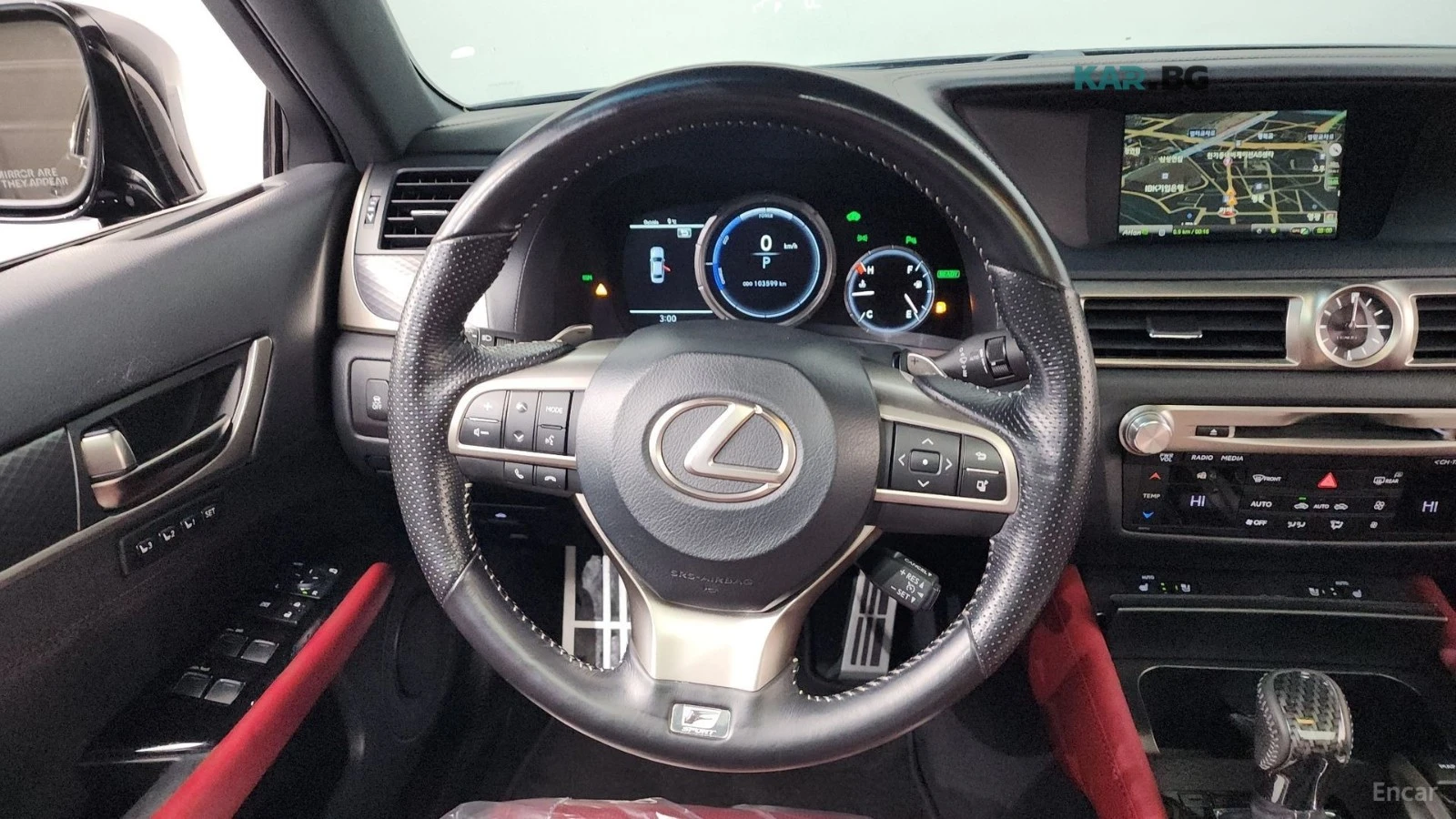 Lexus GS 450h * F-Sport* ПОДГРЕВ* ОБДУХВАНЕ* ШИБИДАХ* КАМЕРА* , снимка 12 - Автомобили и джипове - 55234939