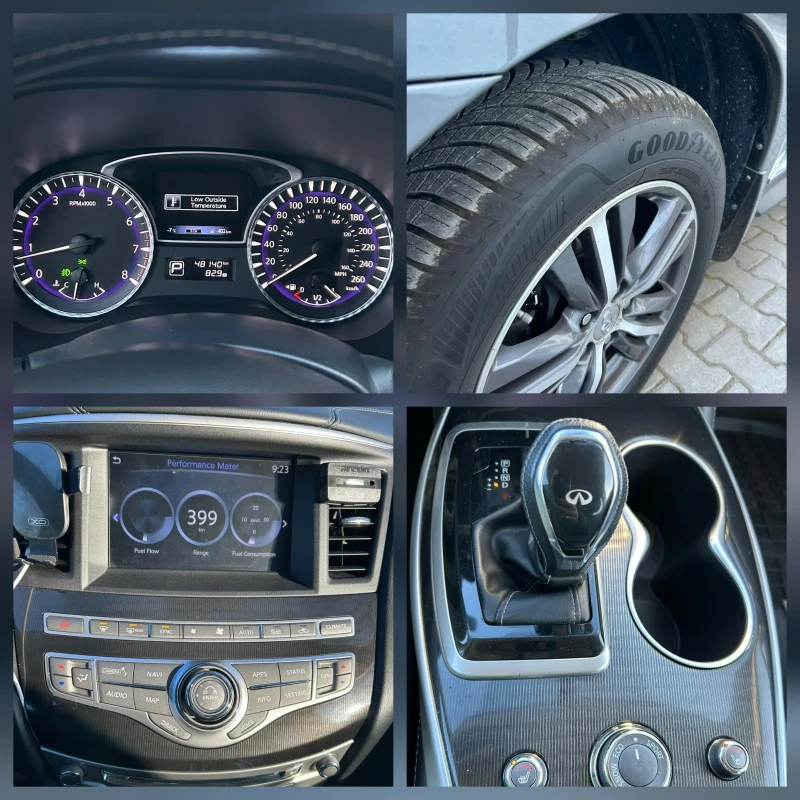 Infiniti QX60 3.5i, 7места, 48 000 км., снимка 14 - Автомобили и джипове - 53557413