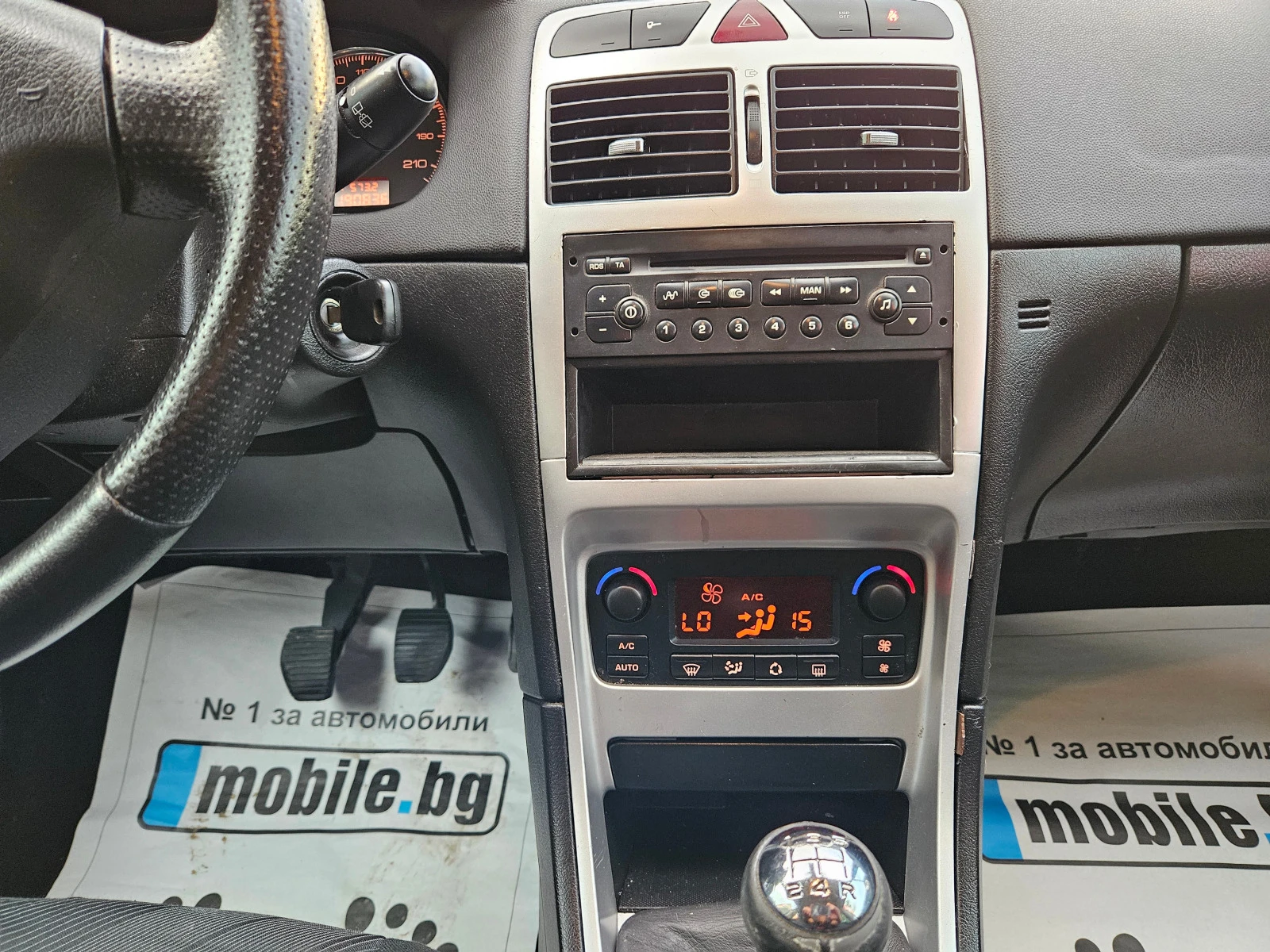 Peugeot 307 1.6, 179х.км., УНИКАТ | Mobile.bg — изображение 14