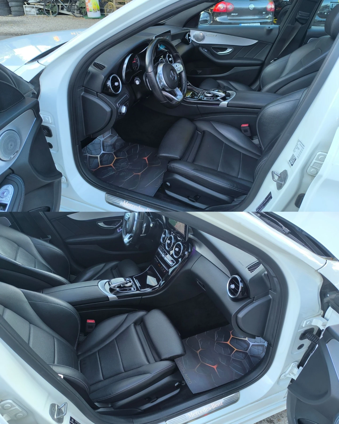 Mercedes-Benz C 220 D* 4-MATIC* AMG-LINE* ПАНОРАМА* ГЕРМАНИЯ, снимка 8 - Автомобили и джипове - 56215215