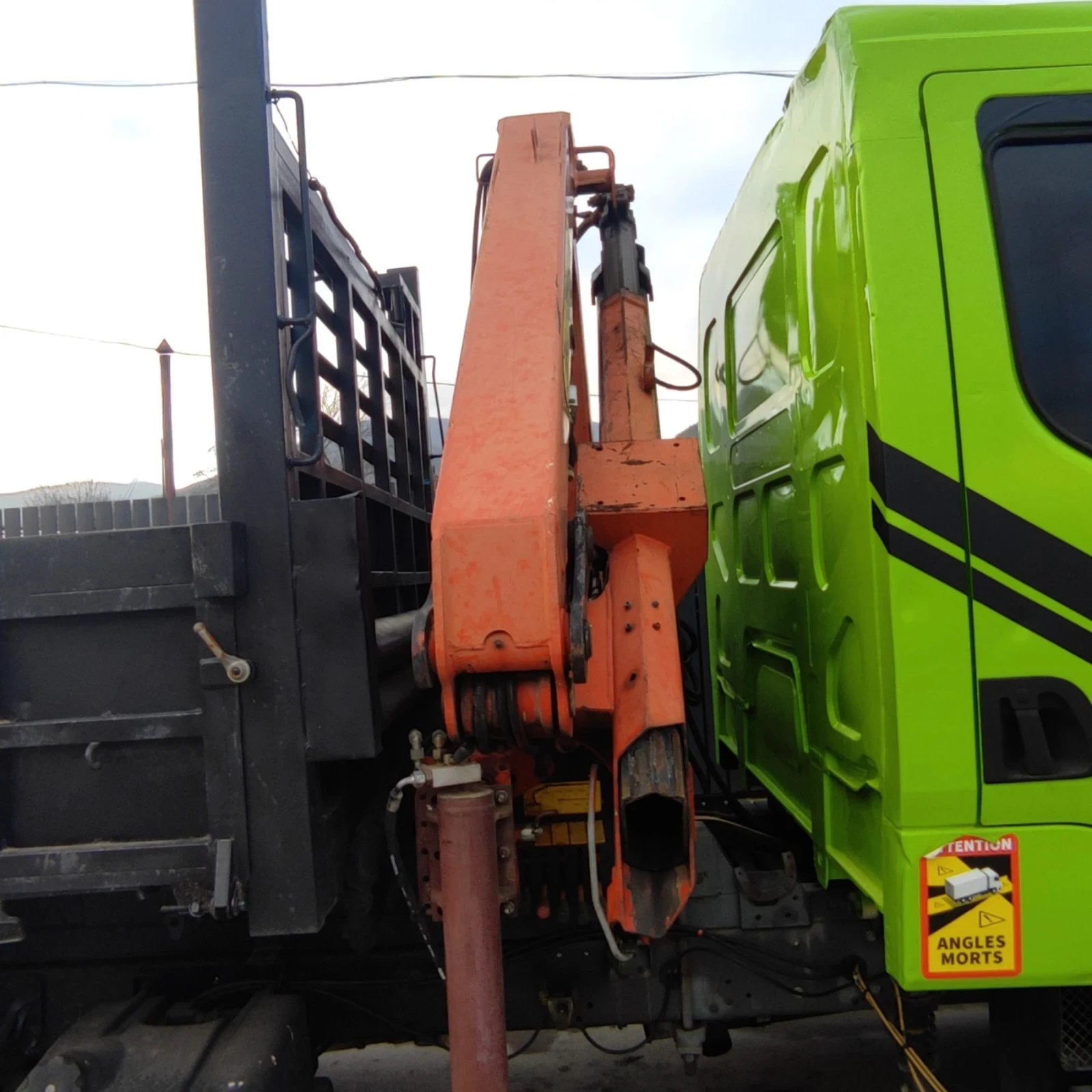 Renault Midlum Дубъл кабина кран тристанен самосфал 6 местен - изображение 10