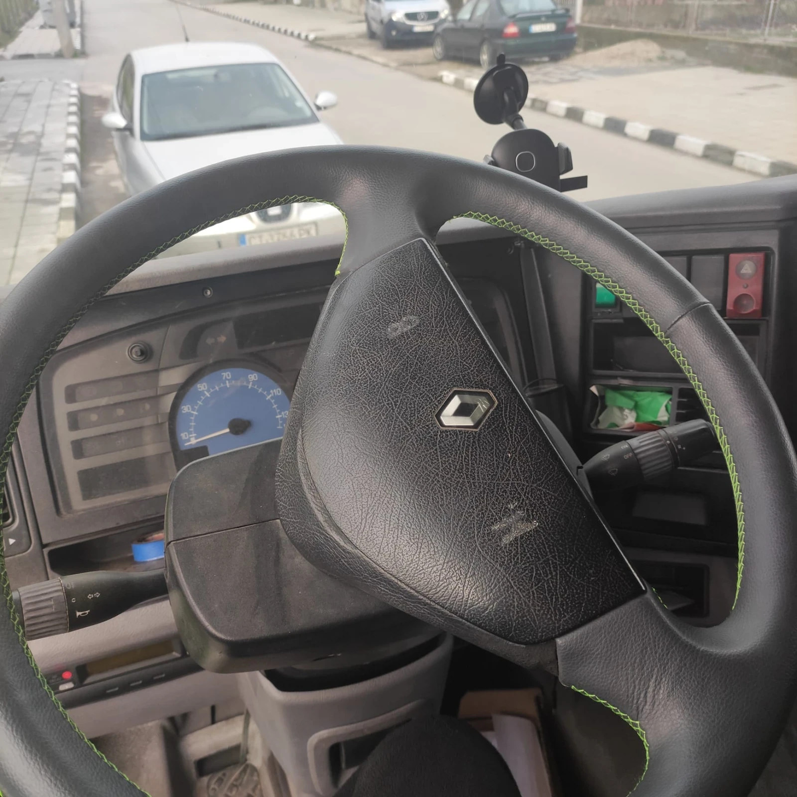 Renault Midlum Дубъл кабина кран тристанен самосфал 6 местен - изображение 8