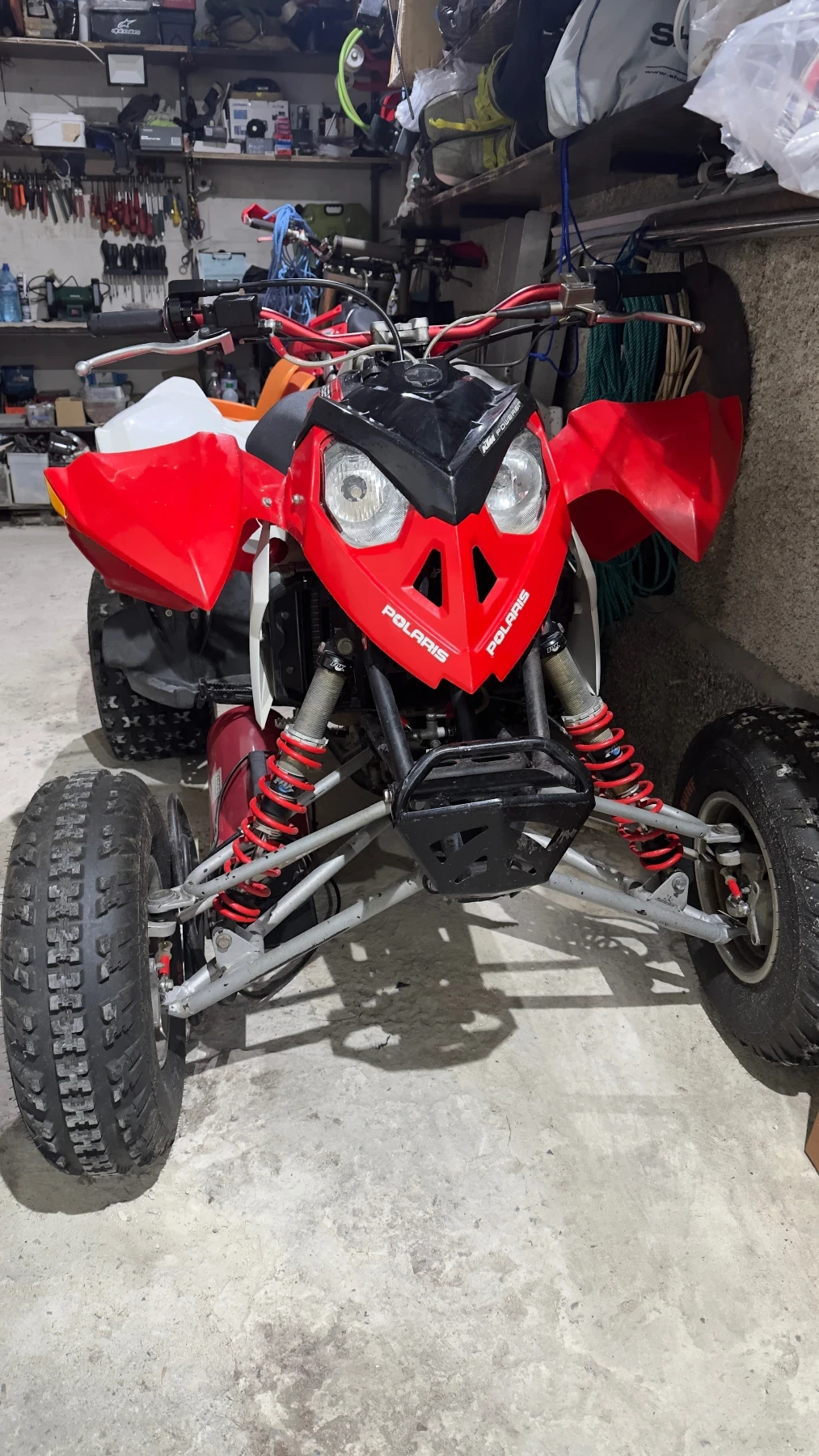 Polaris Outlaw 525KTM/ + FOX SHOCK+ задна скорост - изображение 2