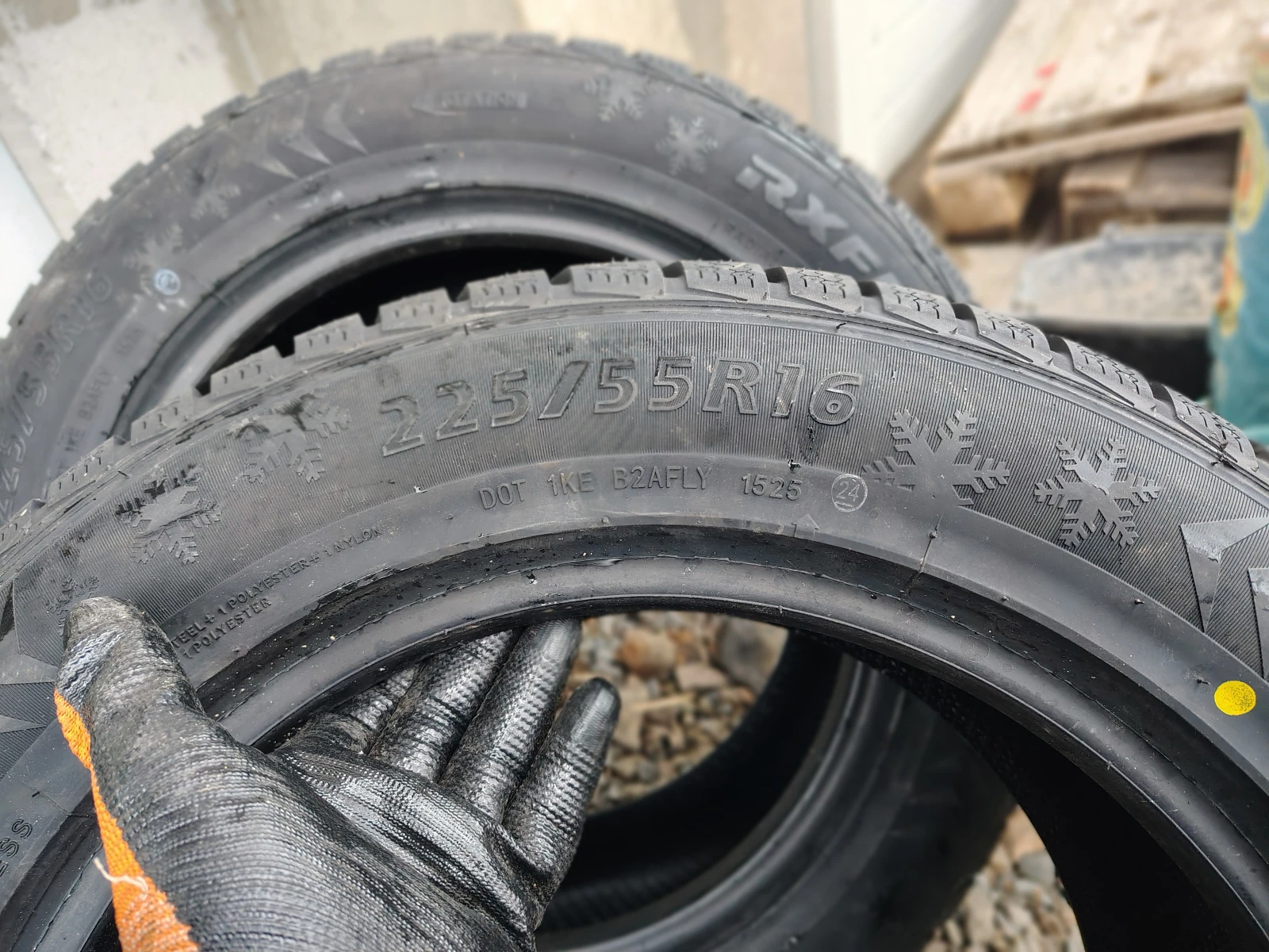 Гуми Зимни 225/55R16, снимка 6 - Гуми и джанти - 54113367