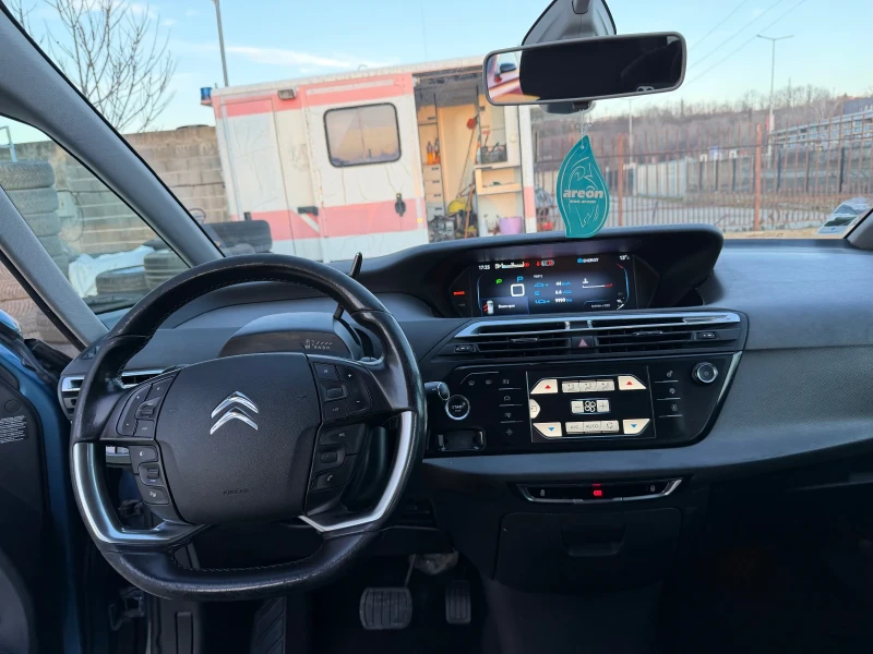 Citroen C4 Picasso 1.6 Blue-HDI - AISIN - НАВИ, снимка 11 - Автомобили и джипове - 53416733