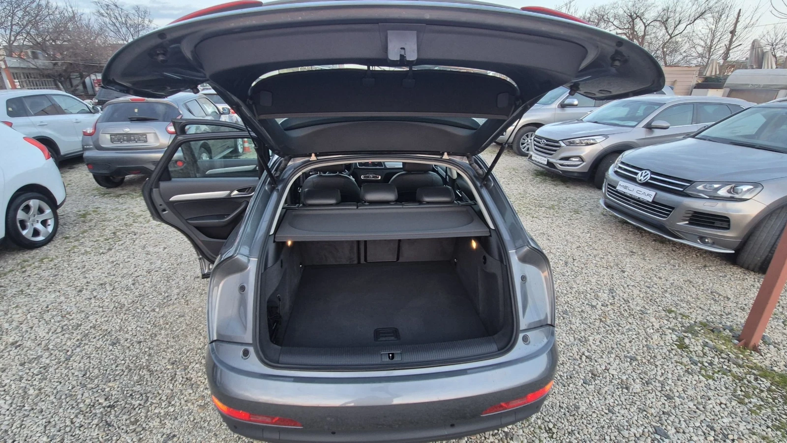 Audi Q3 2.0TDI 100% РЕАЛЕН ПРОБЕГ ЛИЗИНГ ВИДЕО , снимка 16 - Автомобили и джипове - 53750129