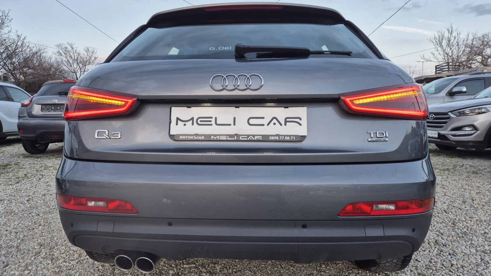 Audi Q3 2.0TDI 100% РЕАЛЕН ПРОБЕГ ЛИЗИНГ ВИДЕО , снимка 5 - Автомобили и джипове - 53750129