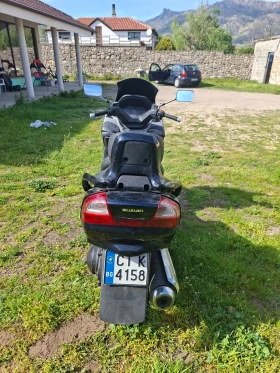 ����� �� �������� �� Suzuki Burgman 400