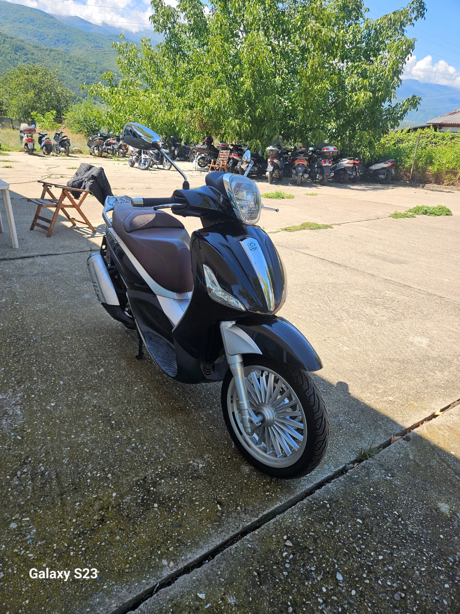 Piaggio Beverly Ima zabelejka po plasmasata do japlata