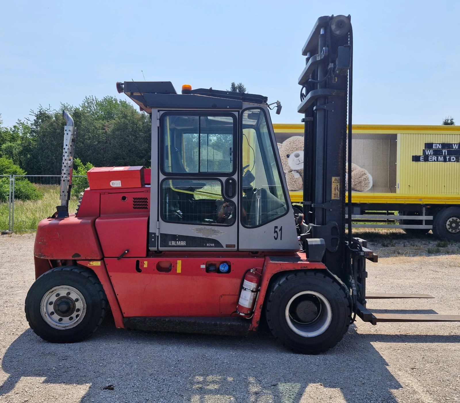 Мотокар Kalmar Дизел, снимка 5 - Индустриална техника - 56204313