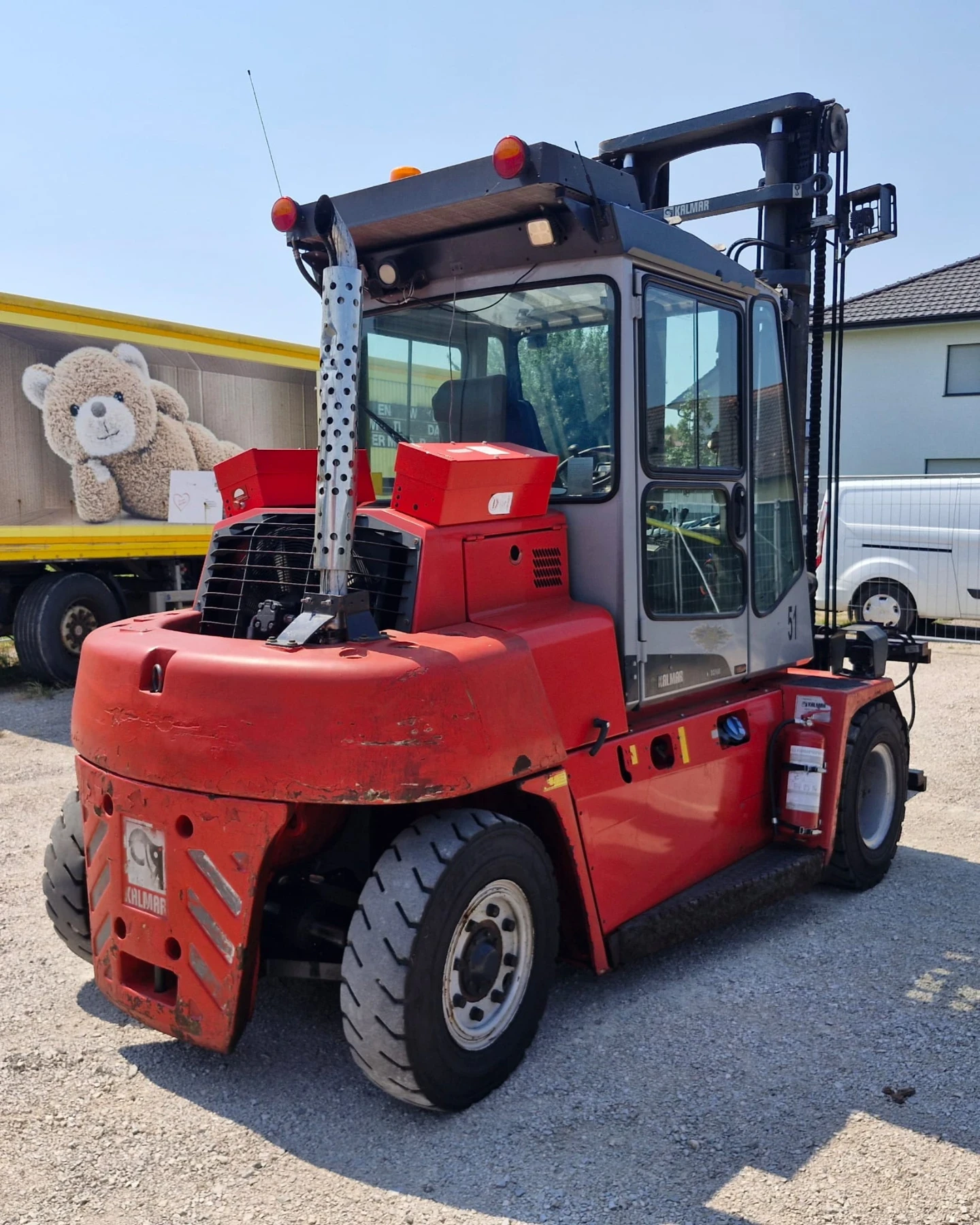 Мотокар Kalmar Дизел, снимка 13 - Индустриална техника - 56204313