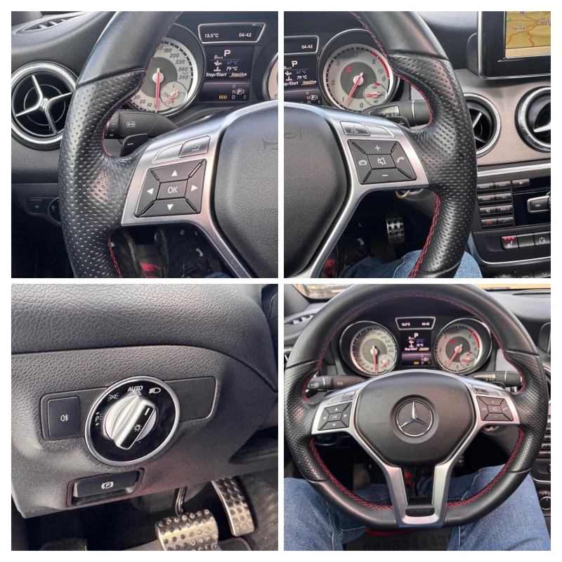 Mercedes-Benz CLA 2.2d/AMG/DISTRONIC/FULL LED+ ПАНОРАМА+ ПОДГРЕВ/НОВ, снимка 14 - Автомобили и джипове - 48883737