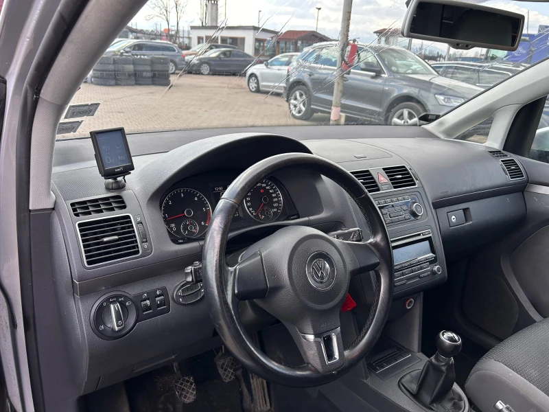 VW Touran 1.6TDI 6+ 1 PECHKA EURO 5, снимка 12 - Автомобили и джипове - 49348232