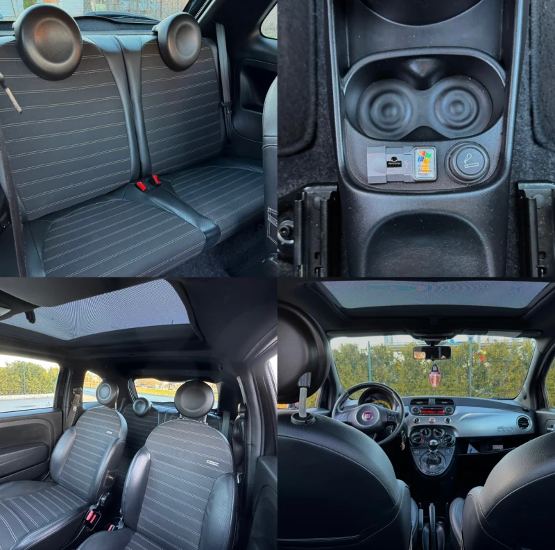 Fiat 500 1.2i Diesel Limited Edition, снимка 16 - Автомобили и джипове - 49419715