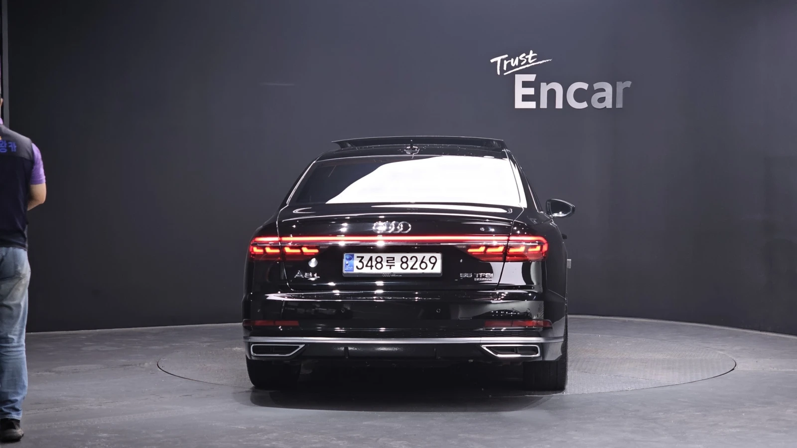 Audi A8 * ТЕЛЕВИЗОРИ * ОБДУХВАНЕ * ХЕД-ЪП * ДИСТРОНИК * , снимка 4 - Автомобили и джипове - 55380498