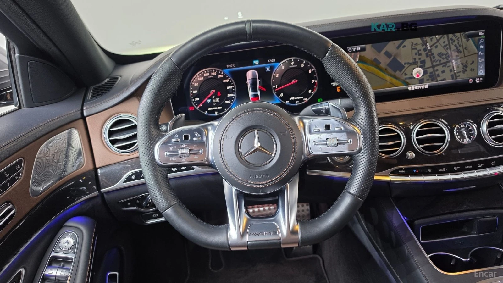 Mercedes-Benz S 63 AMG 4MATIC* BURMESTER* 360* МАСАЖИ* ОБДУХВАНЕ* HUD* , снимка 6 - Автомобили и джипове - 55738575