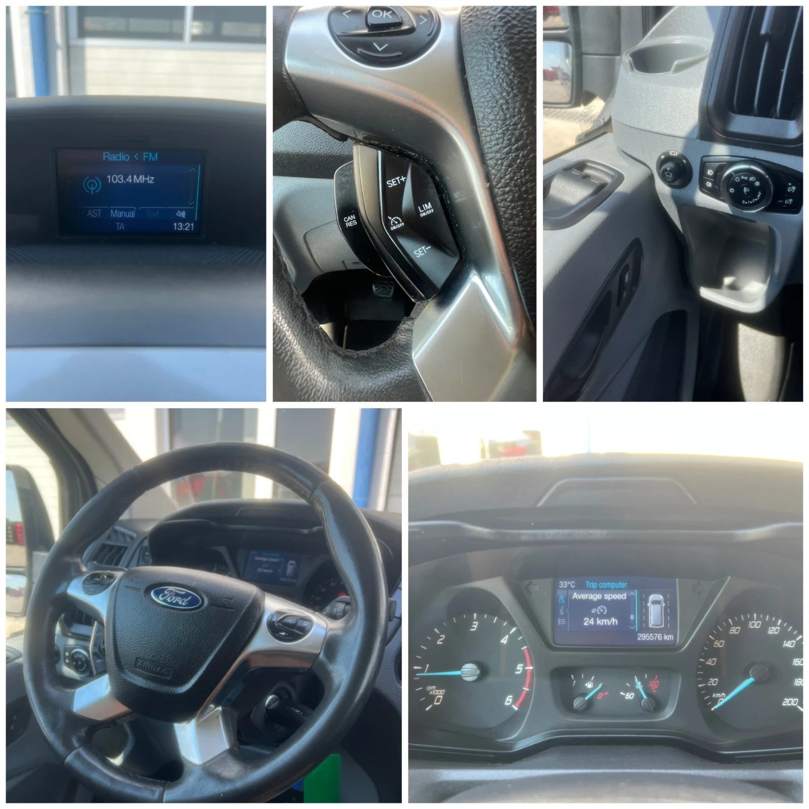 Ford Transit 2.2TDCI / Като нов! / Климатик, снимка 17 - Бусове и автобуси - 55615947