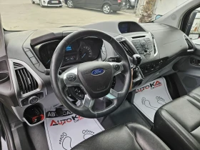 Ford Transit Custom 2.2TDCI-155кс= 9МЕСТА= 6СКОРОСТИ= АВТОПИЛОТ= КЛИМА, снимка 8