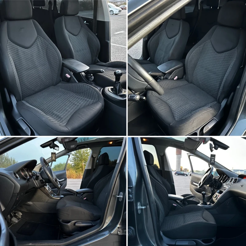 Peugeot 308 SW 1.6 HDi 90 кс Panorama , снимка 9 - Автомобили и джипове - 48022879