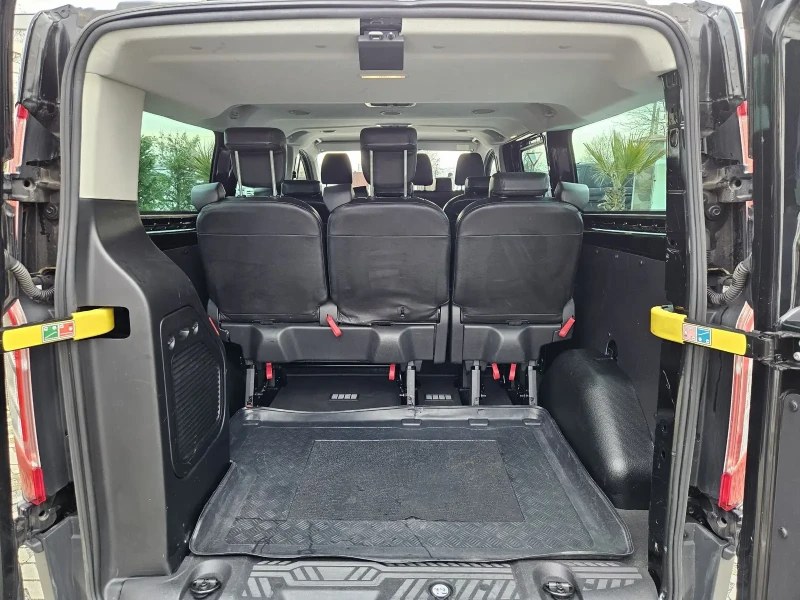 Ford Transit Custom 2.2TDCI-155кс= 9МЕСТА= 6СКОРОСТИ= АВТОПИЛОТ= КЛИМА, снимка 9 - Автомобили и джипове - 48585353