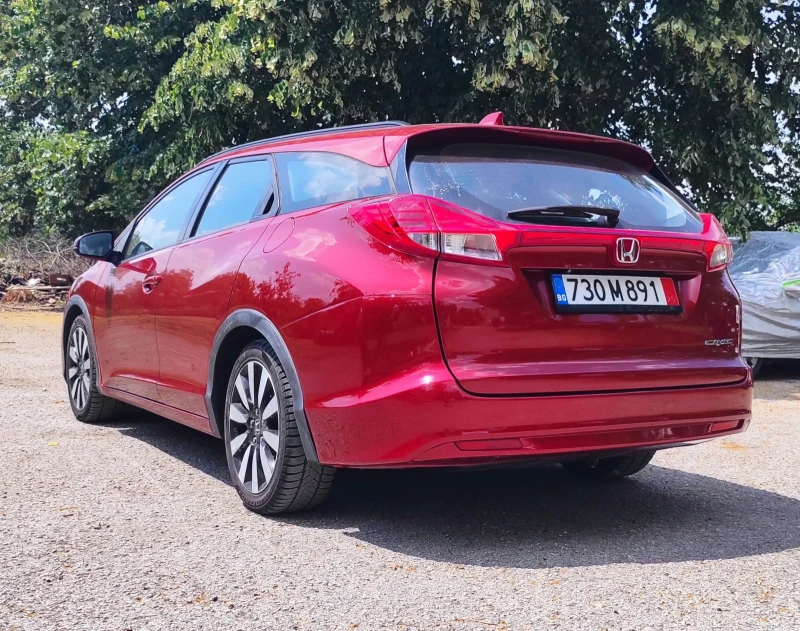 Honda Civic 1.6tdi, navi, 6ск., снимка 3 - Автомобили и джипове - 52543080