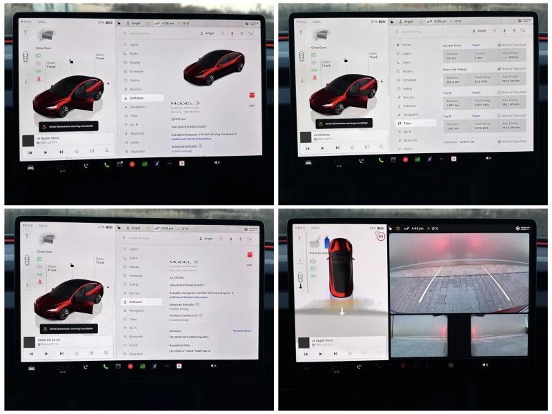 Tesla Model 3 Highland Long Range Dual Motor, снимка 15 - Автомобили и джипове - 52976347