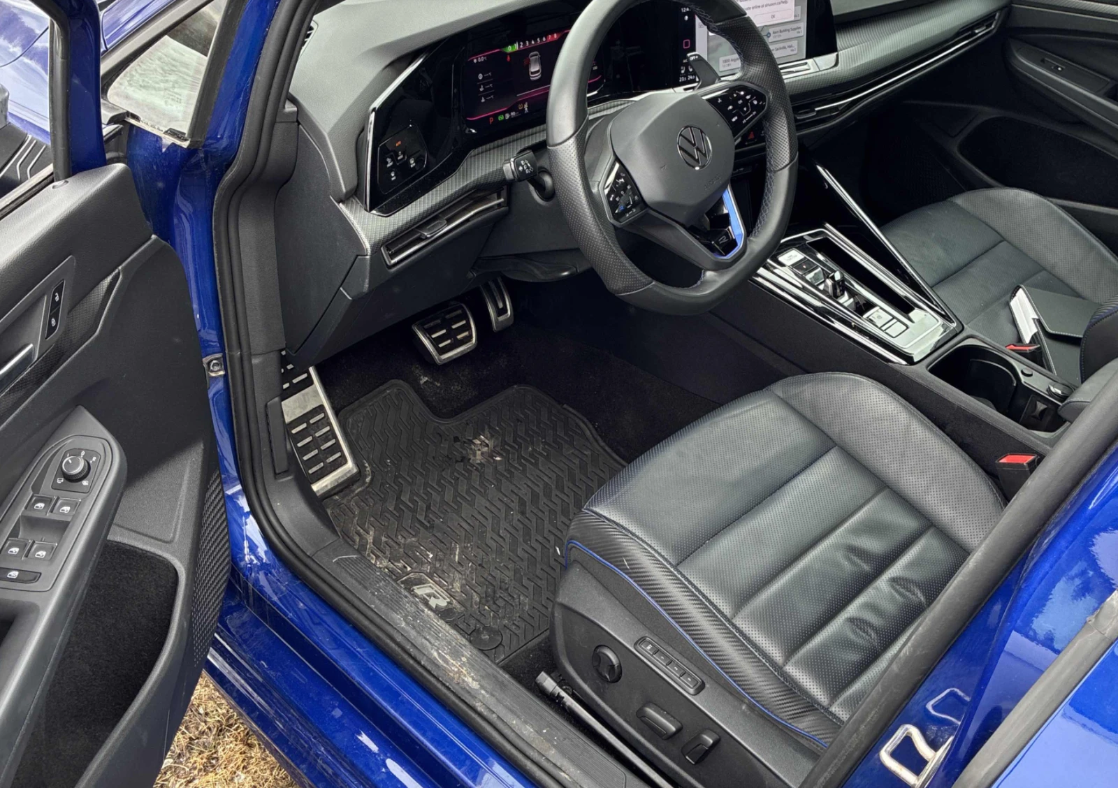 VW Golf R DSG AWD 2.0T* Keyless* NAVI* Кожа* Подгрев* Prem, снимка 5 - Автомобили и джипове - 53885592