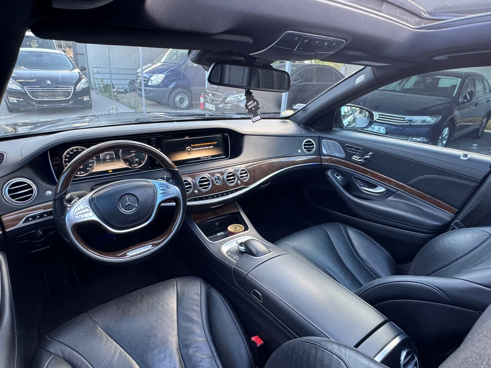 Mercedes-Benz S 350 LONG/TV/PANO, снимка 9 - Автомобили и джипове - 55853439