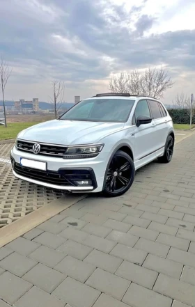 VW Tiguan Full R-line 2020 Alb, Matrix, Panorama