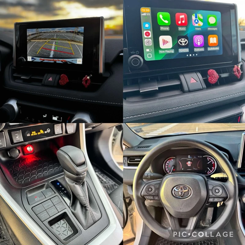 Toyota Rav4 AWD 2.5 Бензин 4x4 8 Speed Регистрация КАСКО, снимка 9 - Автомобили и джипове - 52544319