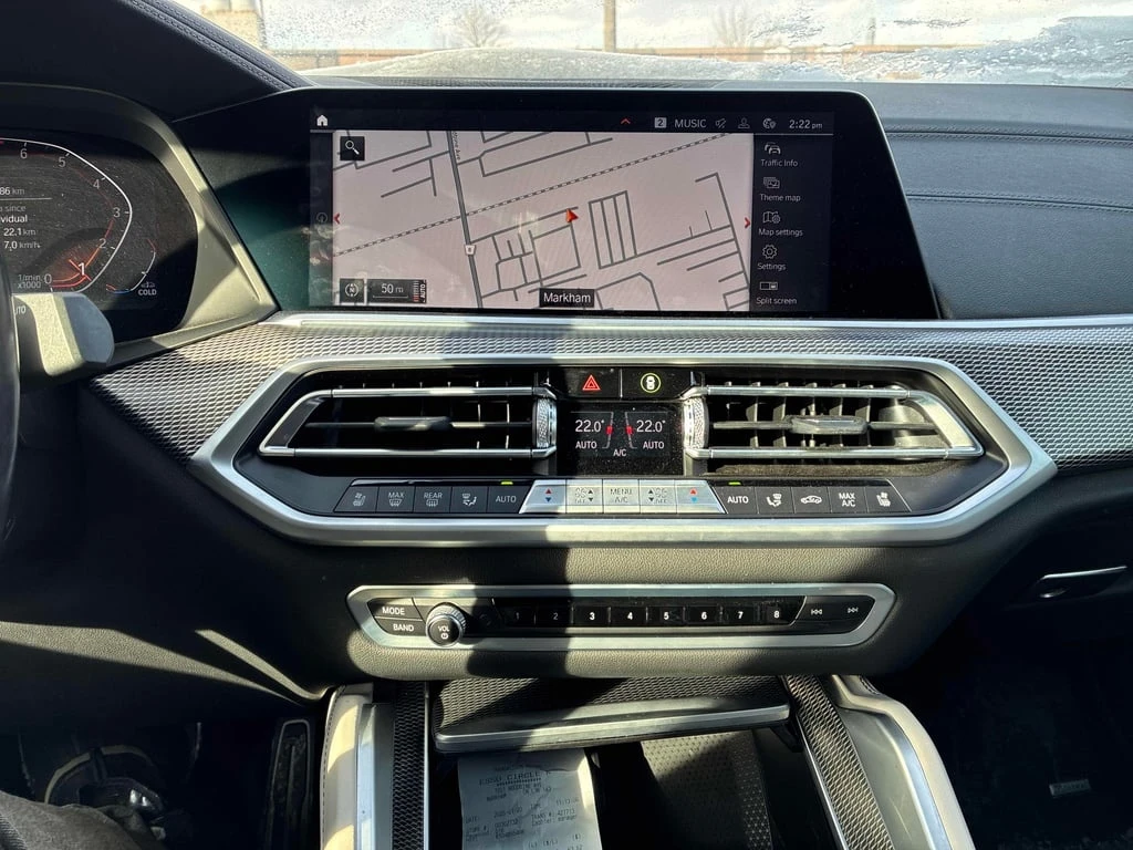 BMW X6 * xDrive40i * CARFAX * ОБДУХВАНЕ* 360 КАМЕРИ*  - изображение 9