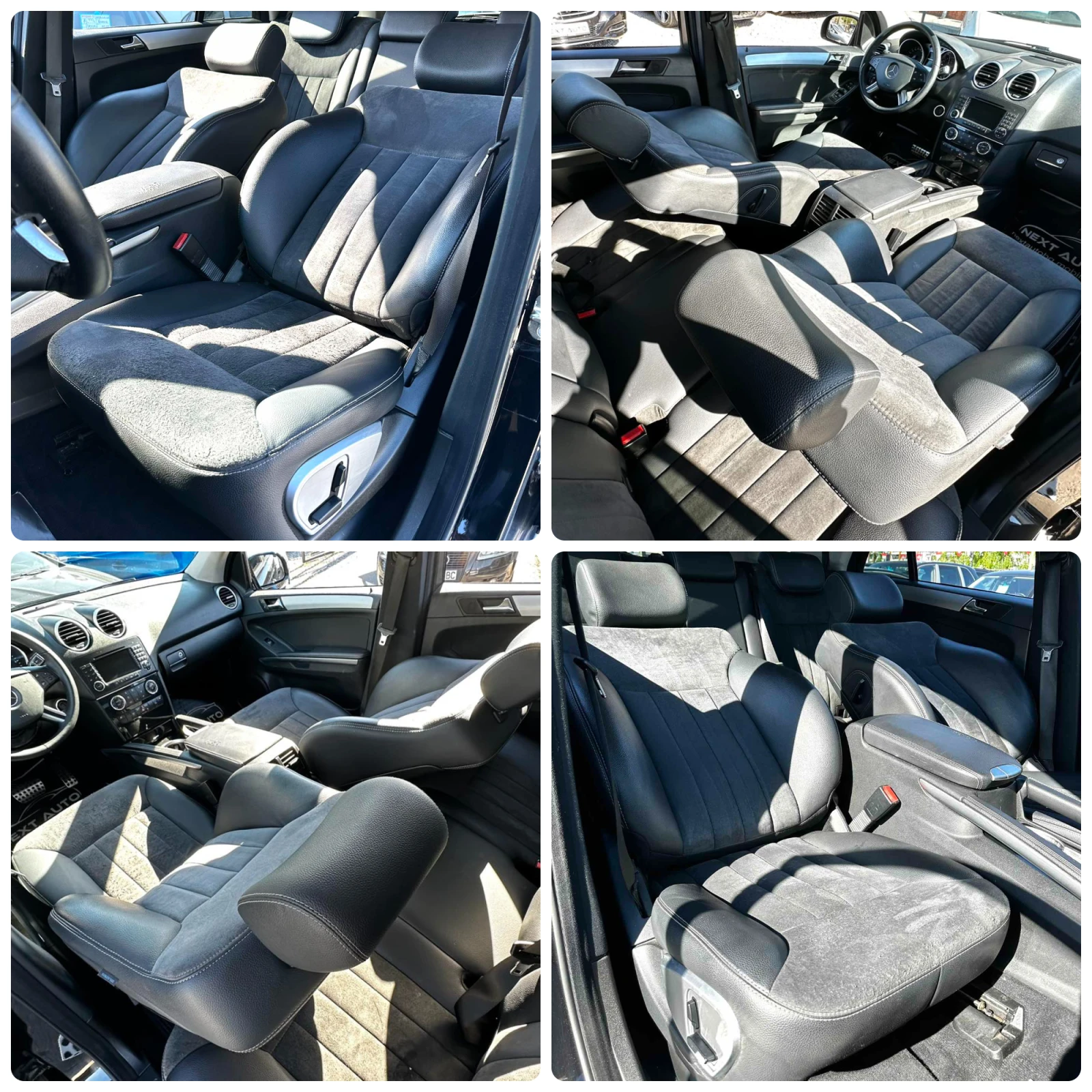 Mercedes-Benz ML 320 3.0CDI 224HP NAVI ПОДГРЕВ НА ПРУЖИНИ, снимка 12 - Автомобили и джипове - 54560322