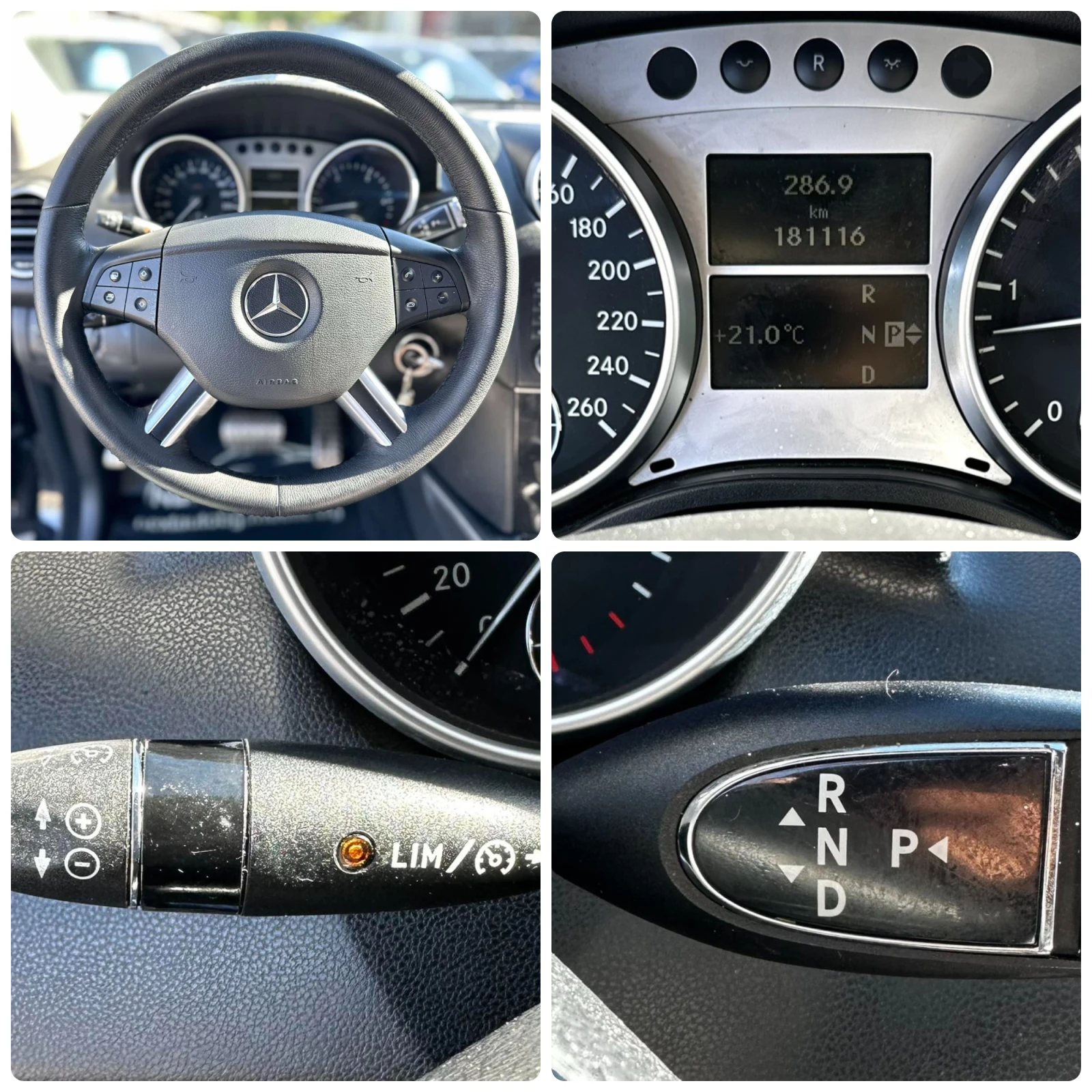 Mercedes-Benz ML 320 3.0CDI 224HP NAVI ПОДГРЕВ НА ПРУЖИНИ, снимка 13 - Автомобили и джипове - 54560322