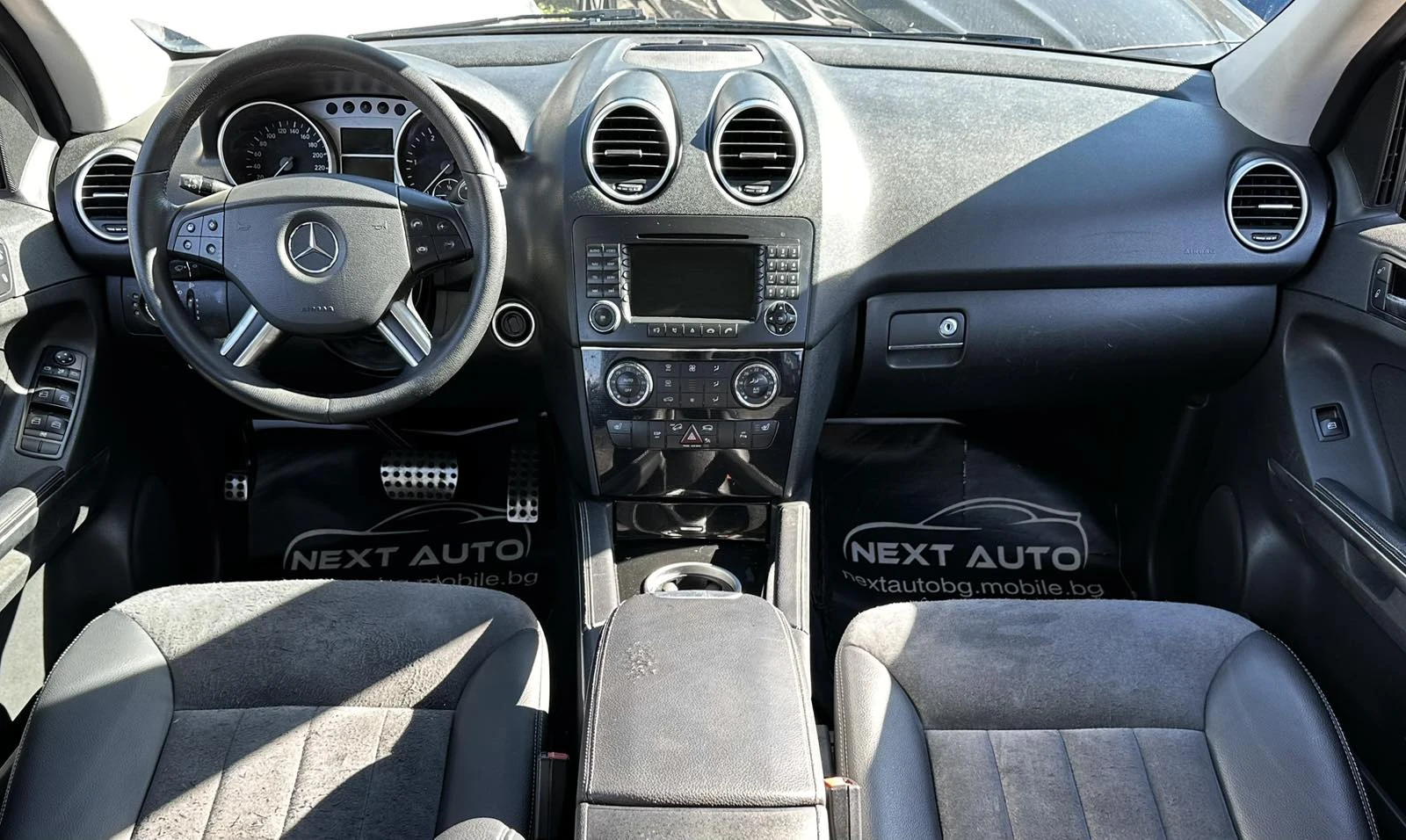 Mercedes-Benz ML 320 3.0CDI 224HP NAVI ПОДГРЕВ НА ПРУЖИНИ, снимка 9 - Автомобили и джипове - 54560322