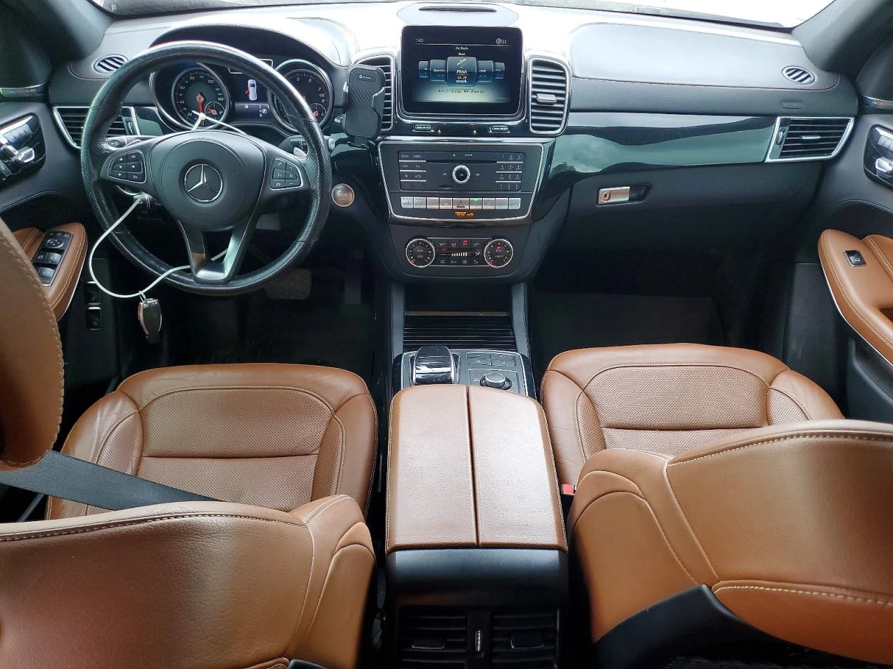 Mercedes-Benz GLS 500 550* AMG* 4MATIC* ОБДУХ, снимка 8 - Автомобили и джипове - 56013238