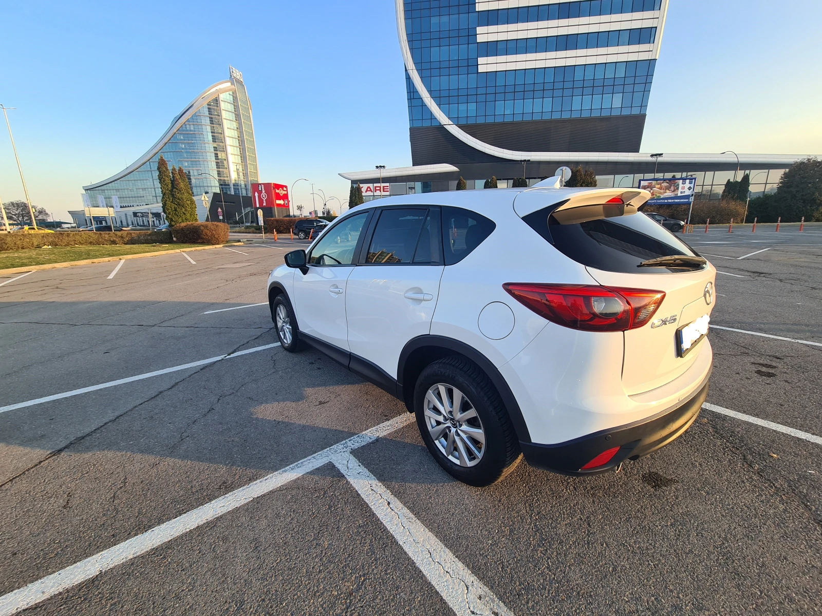 Mazda CX-5 2.2 4X4 АВТОМАТ, снимка 3 - Автомобили и джипове - 56463656