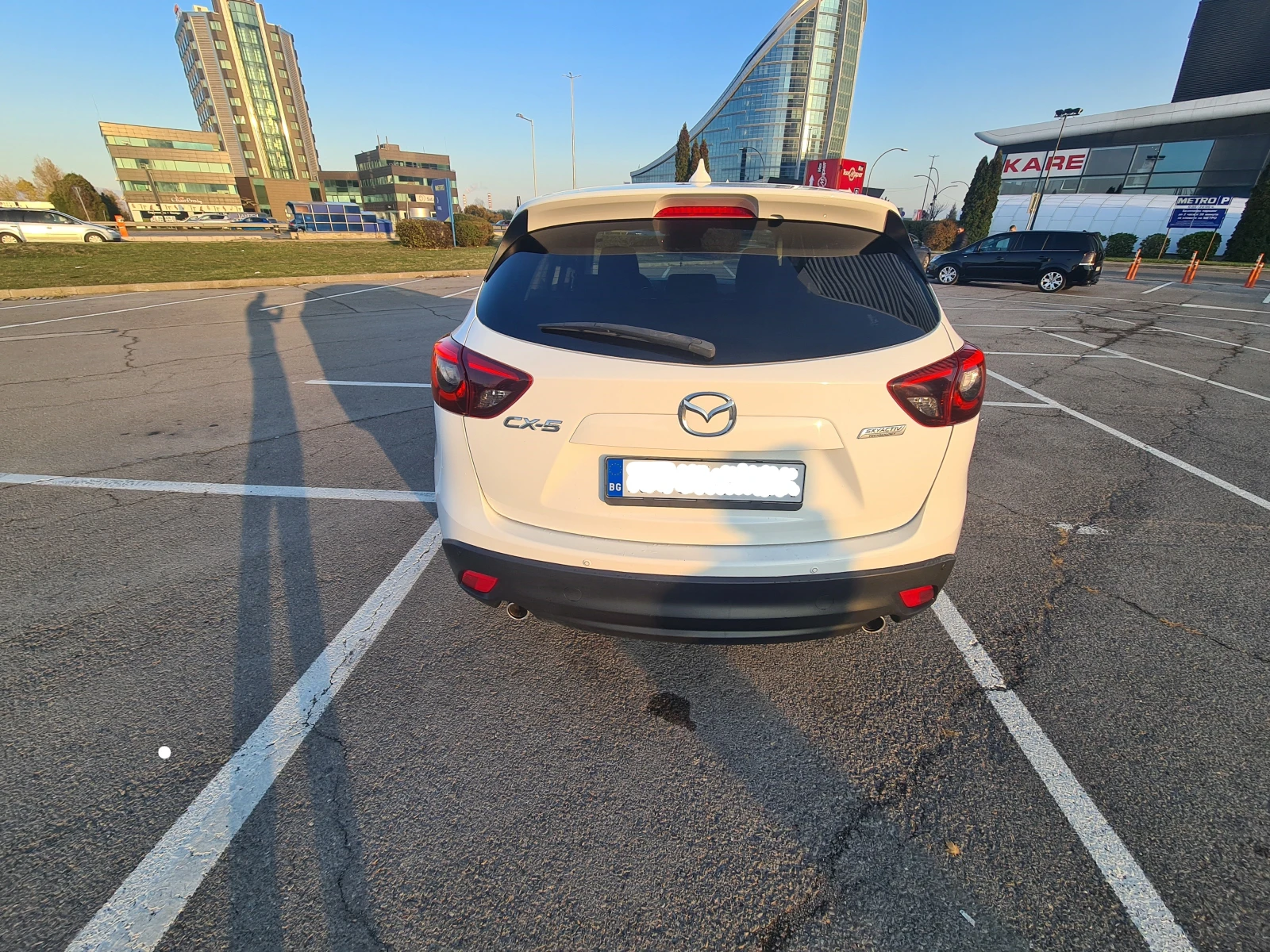 Mazda CX-5 2.2 4X4 АВТОМАТ, снимка 4 - Автомобили и джипове - 56463656