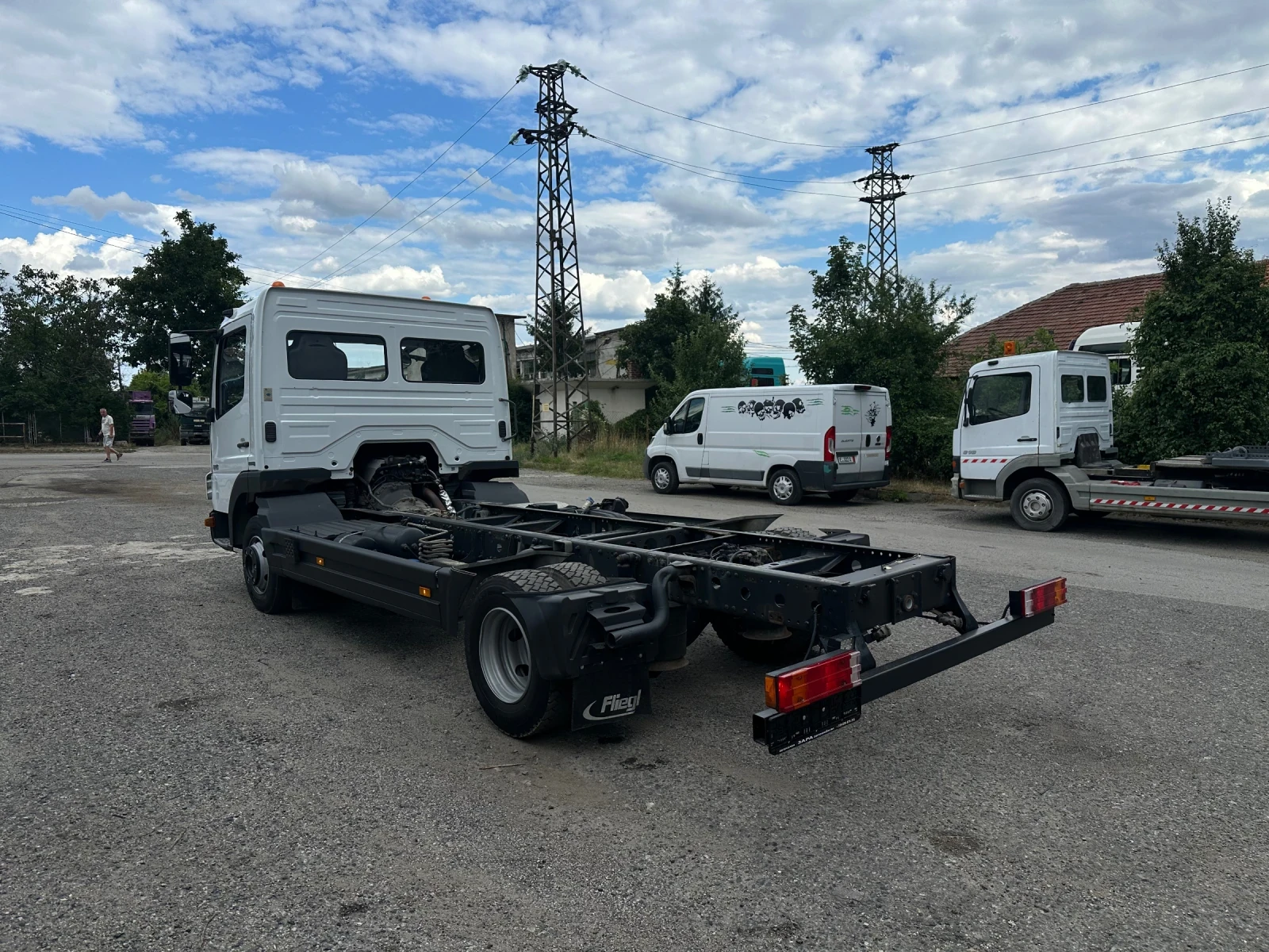 Mercedes-Benz Atego 818* Помпа* 3.60м. междуосие* Топ състояние, снимка 6 - Камиони - 55191394