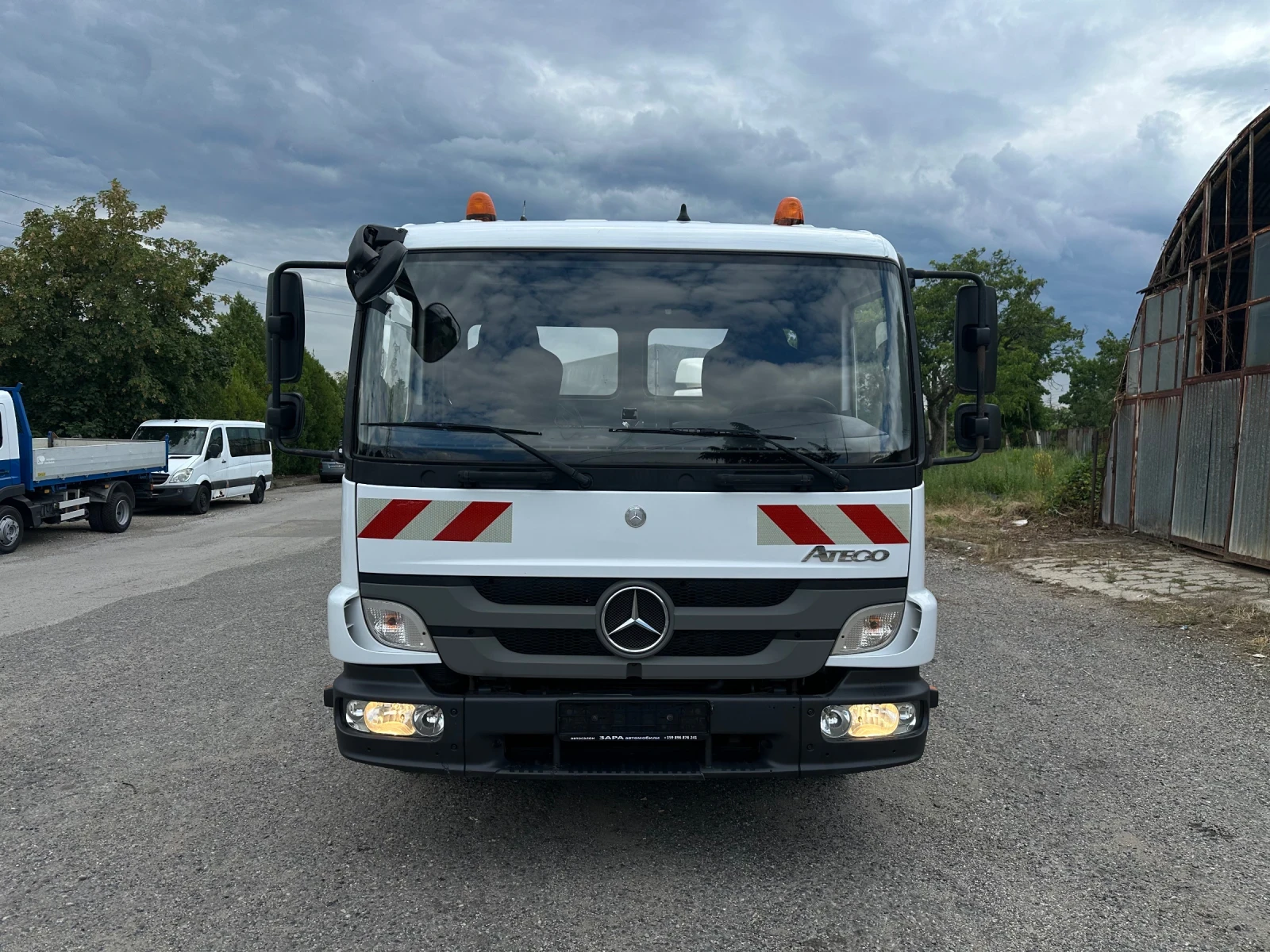 Mercedes-Benz Atego 818* Помпа* 3.60м. междуосие* Топ състояние, снимка 2 - Камиони - 55191394