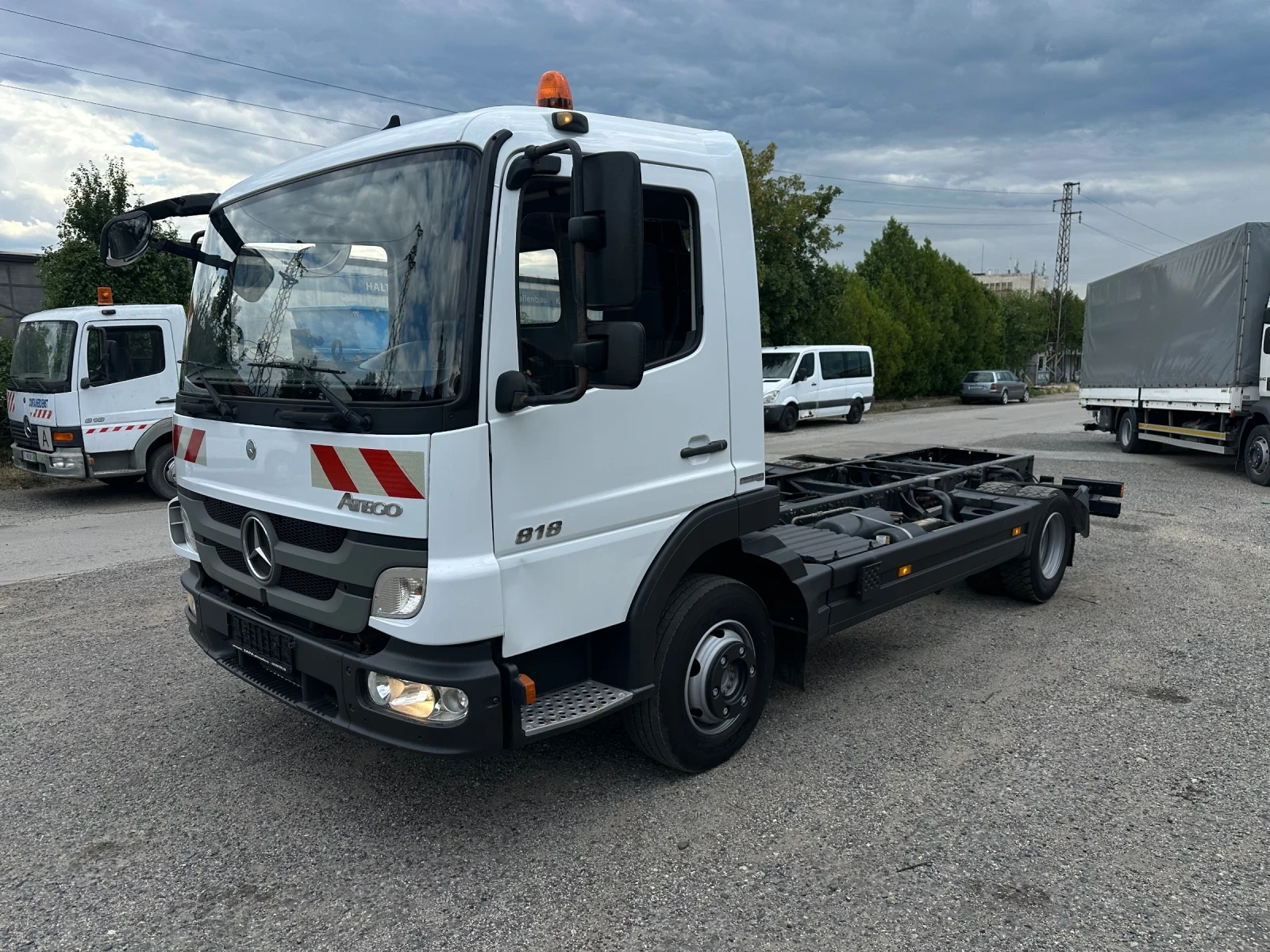 Mercedes-Benz Atego 818* Помпа* 3.60м. междуосие* Топ състояние