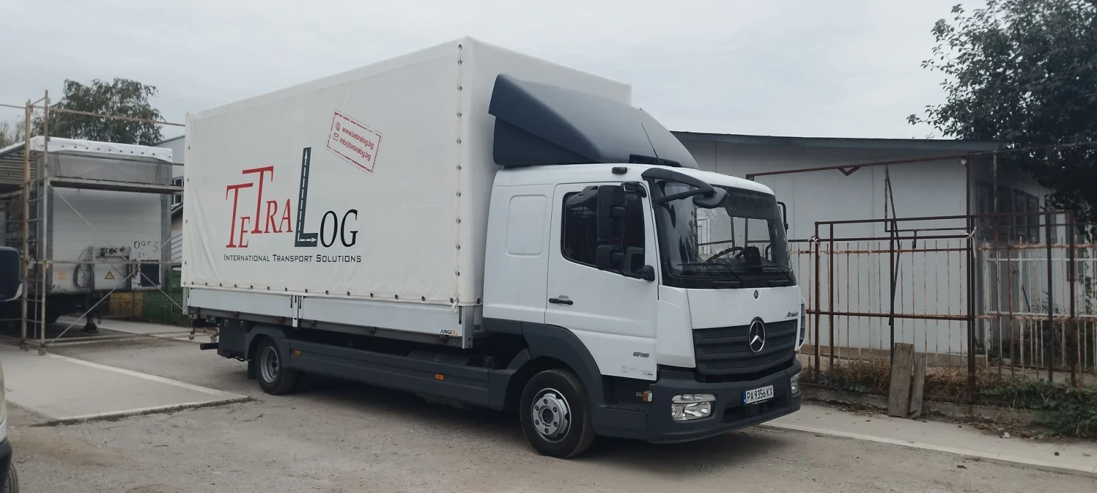 Mercedes-Benz Atego 818 E6 Борд Клима