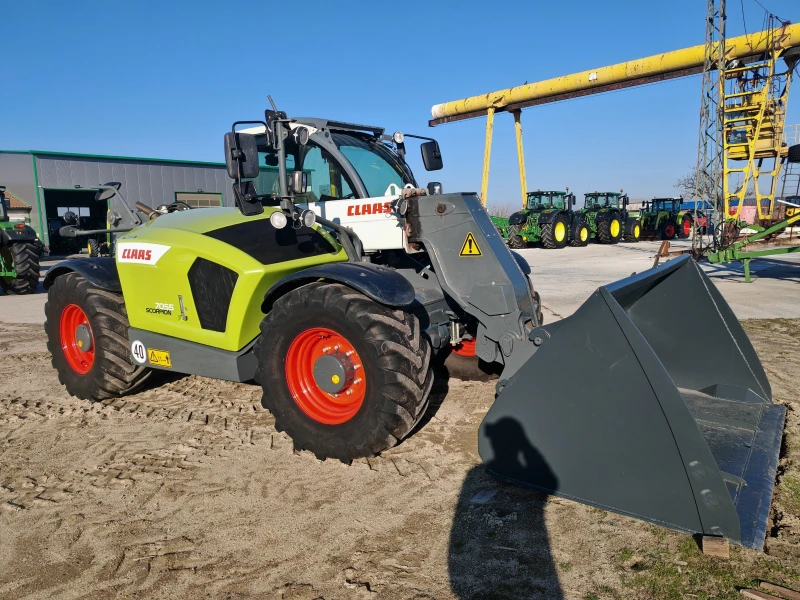 Телескопичен товарач Claas Scorpion 7055 лизинг с първоначална вноска 3, 8%, снимка 2 - Селскостопанска техника - 53039528